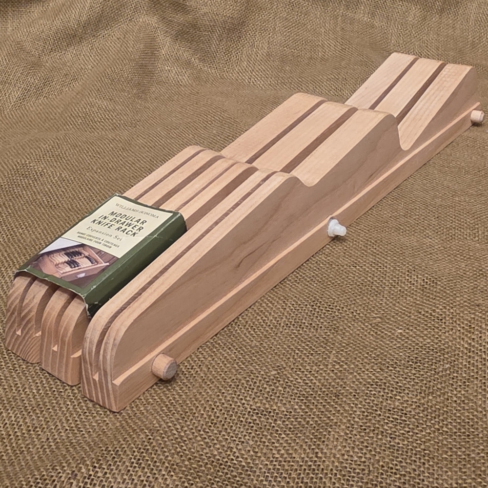 Williams-Sonoma In-Drawer Knife Rack Expansion Set Plus One